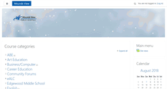 Desktop Screenshot of moodle.moundsviewschools.org